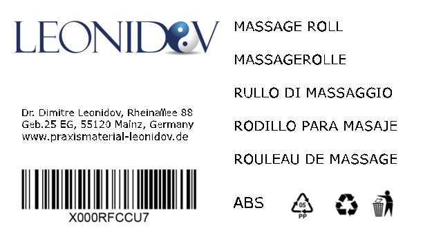 Rouleau manuel de massage Leonidov