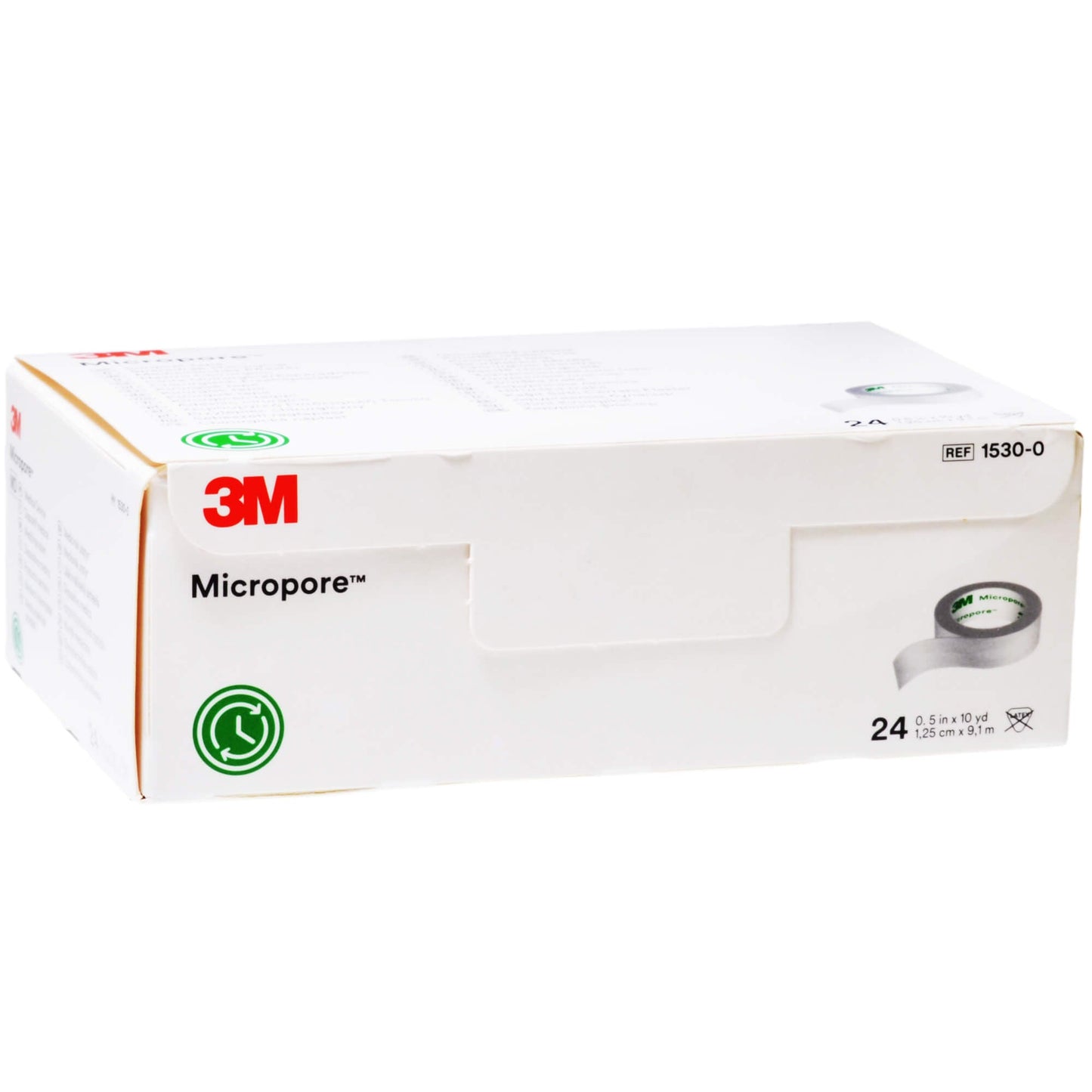 3M Micropore 1,25cm x 9,1m, 24 pièces