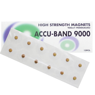 Accu-Band magnétique 9000 gauss plaqué or